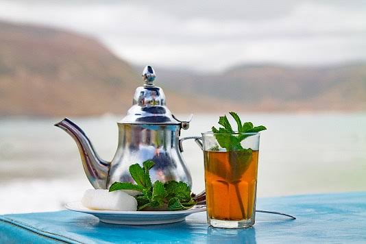 Thé à la menthe marocain