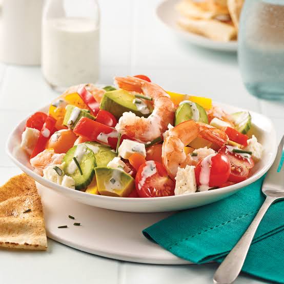 Salade Avocat & Crevettes